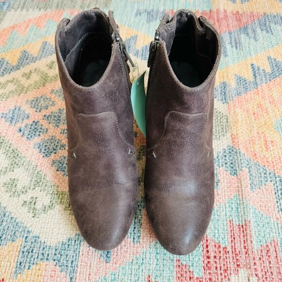 💚 Report | faux leather milla ankle booties - Picture 5 of 6